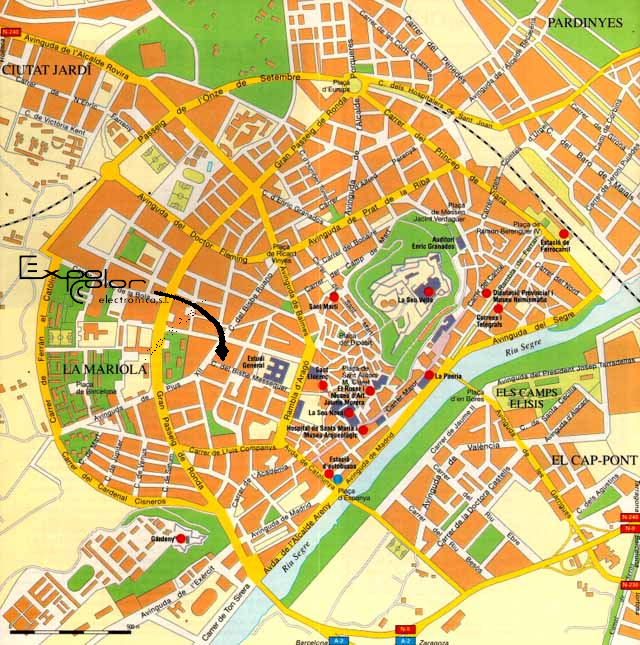 Mapa ciutat